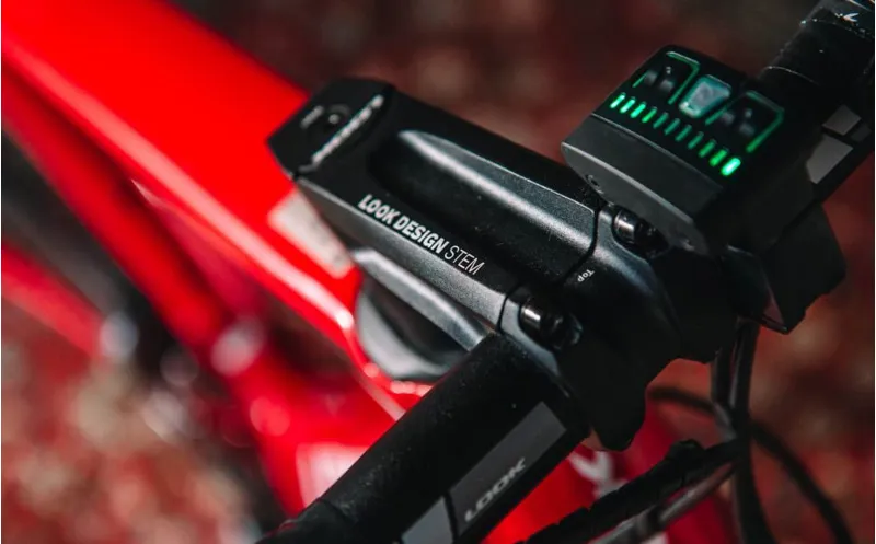 Look e-765 Optimum ULTEGRA Di2 Red Glossy-3